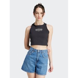 adidas Felső IR8373 Fekete Slim Fit