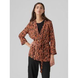 Vero Moda Blúz Easy 10297344 Barna Relaxed Fit