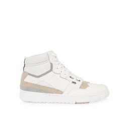 Tommy Hilfiger Sportcipők Th Basket Better Midcut Lth Mix FM0FM04793 Ekru