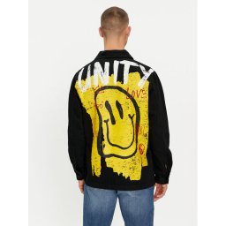 Hugo Farmer kabát Enalu 50500622 Fekete Oversize