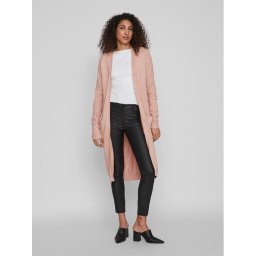 Vila Kardigán Ril 14042770 Rózsaszín Regular Fit