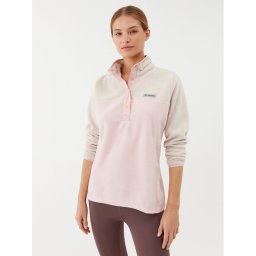 Columbia Polár kabát Benton Springs™ 1/2 Snap Pullover Piros Regular Fit