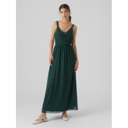 Vero Moda Nyári ruha Olivia 10298558 Zöld Regular Fit