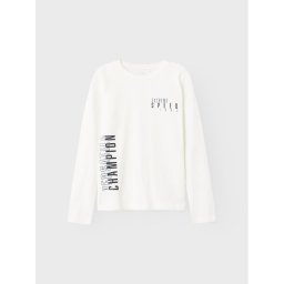 NAME IT Blúz 13218796 Fehér Regular Fit