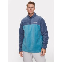 Columbia Polár kabát Steens Mountain™ Half Snap Kék Regular Fit
