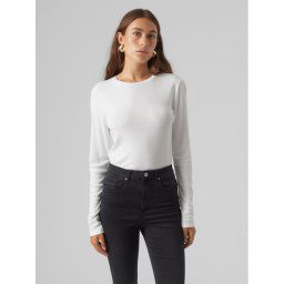 Vero Moda Blúz Roma 10293830 Fehér Slim Fit