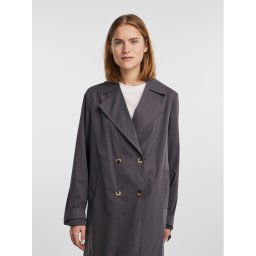 Pieces Viharkabát 17141582 Szürke Loose Fit