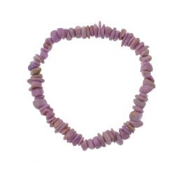 Foszfosziderit splitter szemcse gumis karkötő