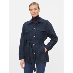 Tommy Hilfiger Farmer kabát WW0WW38917 Sötétkék Regular Fit