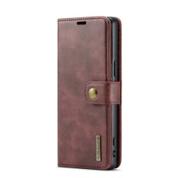 DG.MING Pénztárca borító 2 az 1-ben Sony Xperia 1 V piros
