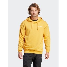 adidas Pulóver Terrex Logo IB2705 Sárga Regular Fit