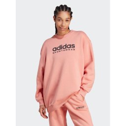 adidas Pulóver ALL SZN Fleece Graphic IL3242 Narancssárga Loose Fit