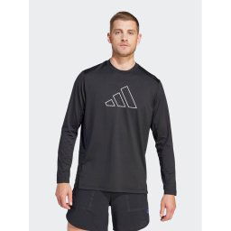 adidas Technikai póló Train Icons Small Logo Training IN9806 Fekete Regular Fit