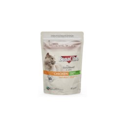 BONACIBO POUCH - WET ADULT CAT FOOD - STERILISED - CHICKEN 85g