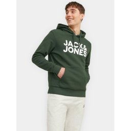 Jack&Jones Pulóver Corp 12152840 Zöld Standard Fit