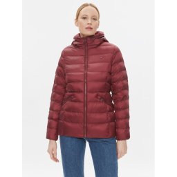 Tommy Hilfiger Pehelykabát WW0WW39581 Bordó Regular Fit
