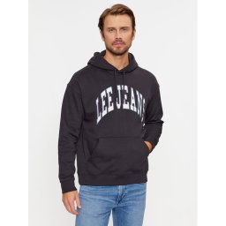 Lee Pulóver 112341672 Fekete Relaxed Fit