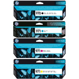 HP 970 (CN621AE,CN622AE,CN623AE,CN624AE) - eredeti patron, black + color (fekete + színes)