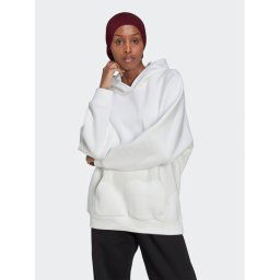 adidas Pulóver ALL SZN Fleece HT3828 Fehér Loose Fit