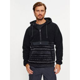 Quiksilver Polár kabát Clean Coasts Otlr EQYFT04801 Fekete Regular Fit