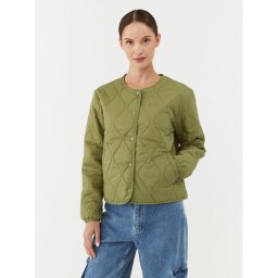 Vans Átmeneti kabát Forces Os Short Rev Liner Jacket VN0A7RNG Zöld Relaxed Fit