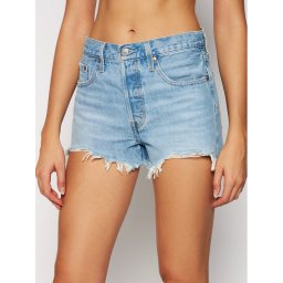 Levi's® Farmer rövidnadrág 501 High-Waisted 56327-0086 Kék Regular Fit
