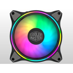 Cooler Master ventilátor MasterFan MF120 Halo 3in1, 3x120mm, ARGB, fekete