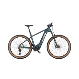 KTM Macina Team 791 2023 férfi E-bike green purple flip matt (silver+orange) 53cm