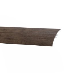 Burkolatváltó, alumínium, szélessége 41 mm, sötét antik tölgy, 90 cm