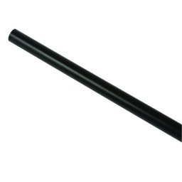 Karnis rúd fém, 20 mm / 160 cm, fekete