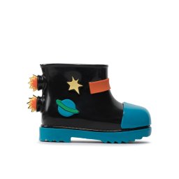 Melissa Gumicsizma Mini Melissa Rain Boot + Fabula 33676 Fekete