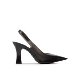 Melissa Szandál Slingback Heel + Larroude 33606 Fekete