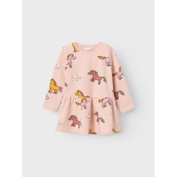 NAME IT Hétköznapi ruha 13222195 Rózsaszín Regular Fit