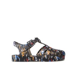 Melissa Szandál Mini Melissa Possession Print 33444 Fekete