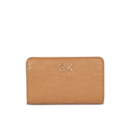 Calvin Klein Női pénztárca Re-Lock Bifold Fr Wallet Emb K60K611318 Barna
