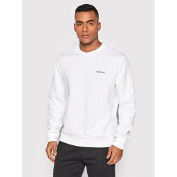 Calvin Klein Pulóver K10K109926 Fehér Relaxed Fit