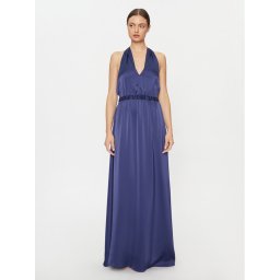 YAS Estélyi ruha 26031524 Sötétkék Regular Fit
