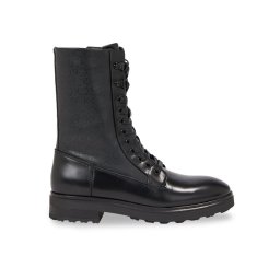 Calvin Klein Bakancs Cleat Combat Boot - Epi Mono Mix HW0HW01713 Fekete