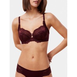 Triumph Melltartó alsó huzallal Wild Peony Florale W 10209608 Bordó