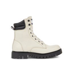 Tommy Jeans Bokacsizma Tjw Lace Up Boot EN0EN02314 Bézs