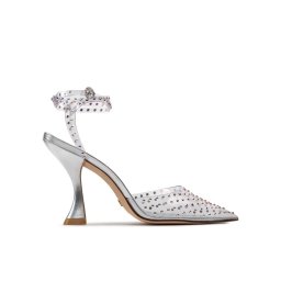 Stuart Weitzman Szandál Glamxcrve100wrppmp Átlátszó