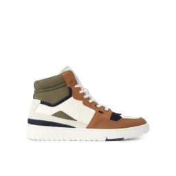 Tommy Hilfiger Sportcipő Th Basket Better Midcut Lth Mix FM0FM04793 Barna