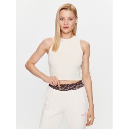 Guess Felső V3GP19 K8RT2 Bézs Slim Fit