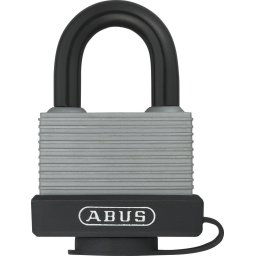 ABUS 717 AL/45 KA 6401 Egyforma kulcsos kültéri lakat (ezüst)