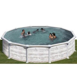 PONTAQUA NORDIC 3,50 x 1,20 m merevfalú fémvázas medence