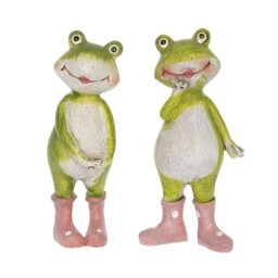 Tündérkert béka gumicsizmában álló 13 cm