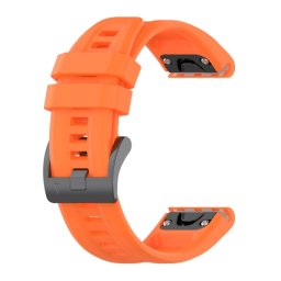 SZILIKON szíj Garmin Fenix 7S / 7S Pro / 7S Solar / 7S Sapphire narancshoz