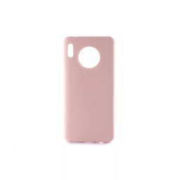 Huawei Mate 30 Gumis szilikon tok barack