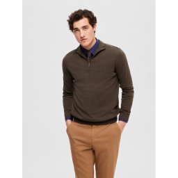 Selected Homme Sweater 16074687 Barna Regular Fit