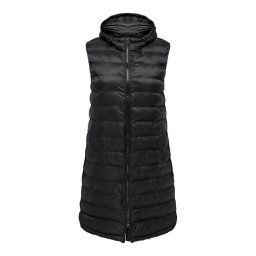 ONLY Carmakoma Mellény Melody 15295929 Fekete Regular Fit